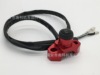 Motorcycle with accessories, modified metal switch key, megaphone, power supply, aluminum alloy