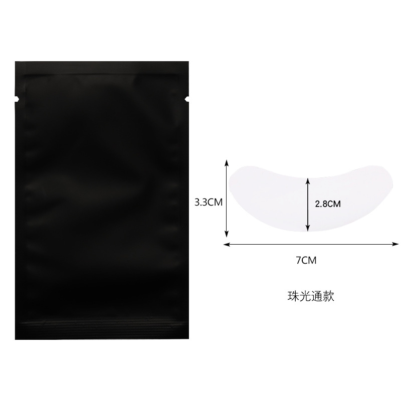 Injerto al por mayor aislamiento de pestañas hidrogel parche en el ojo inferior injerto Etiqueta de aislamiento de pestañas Junta parche en el ojo de la pestaña