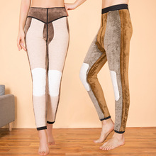 秋冬1200g特厚保暖裤女 男士加厚加绒护腰护膝驼绒东北棉裤男批发