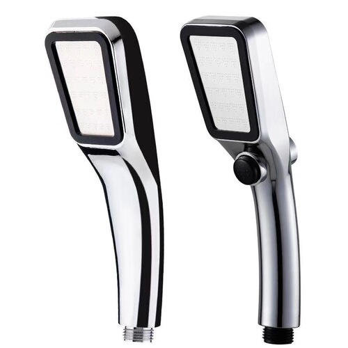 Wholesale 300 hole supercharged shower head square handheld shower supercharged shower head water saving shower head