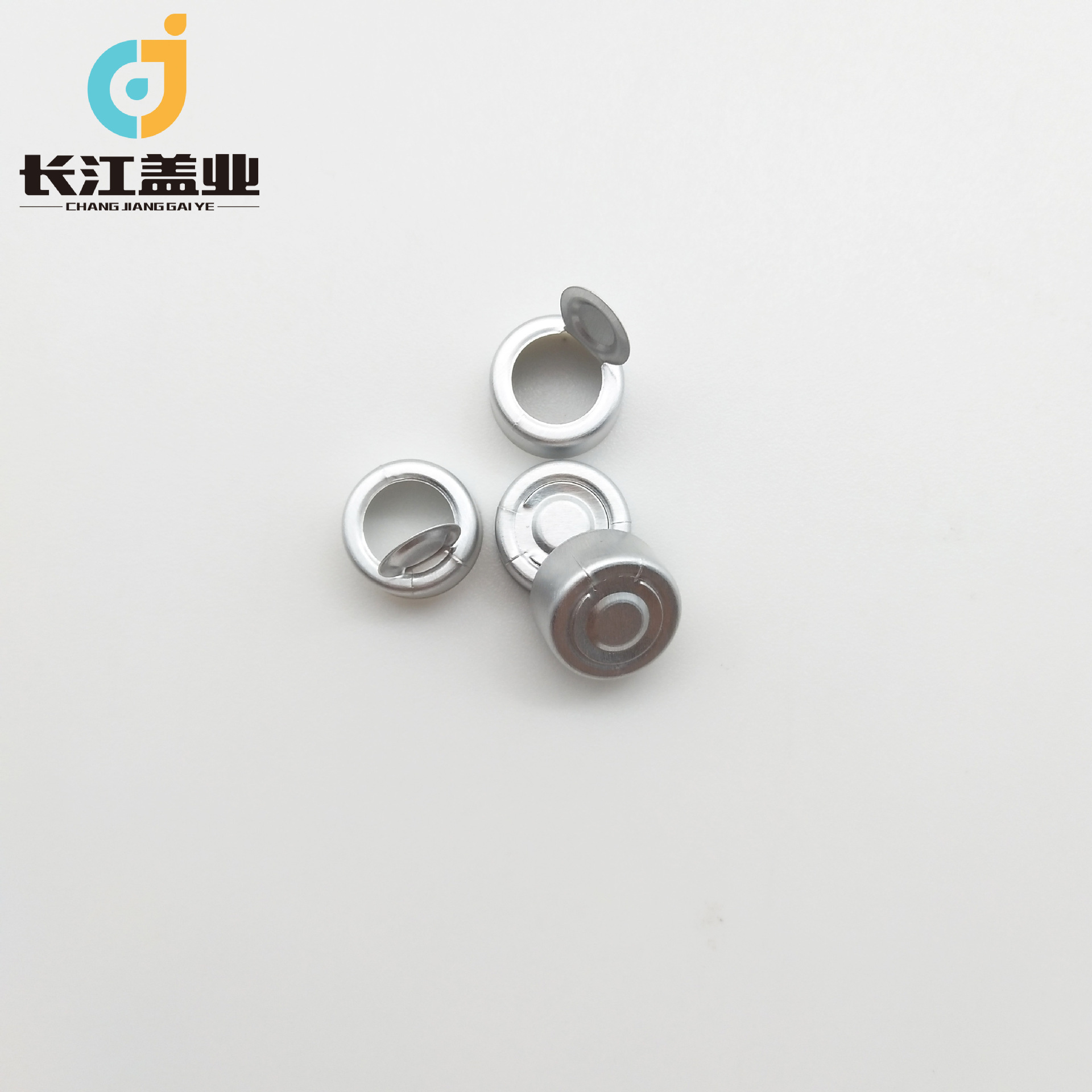 厂家直供13mm口医用铝塑盖玻璃瓶盖易撕盖易拉盖铝拉片盖撕拉盖子