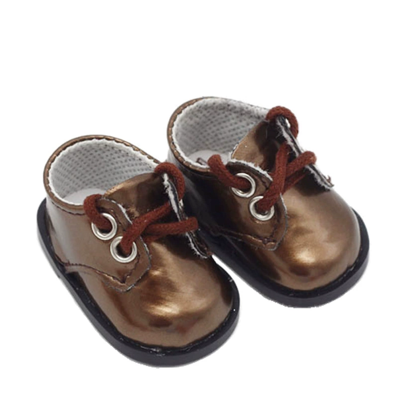 Кожаные туфли для кукол (Milu) для кукол 20 см, стиль Casual Sports, размеры 5.5×2.8 см