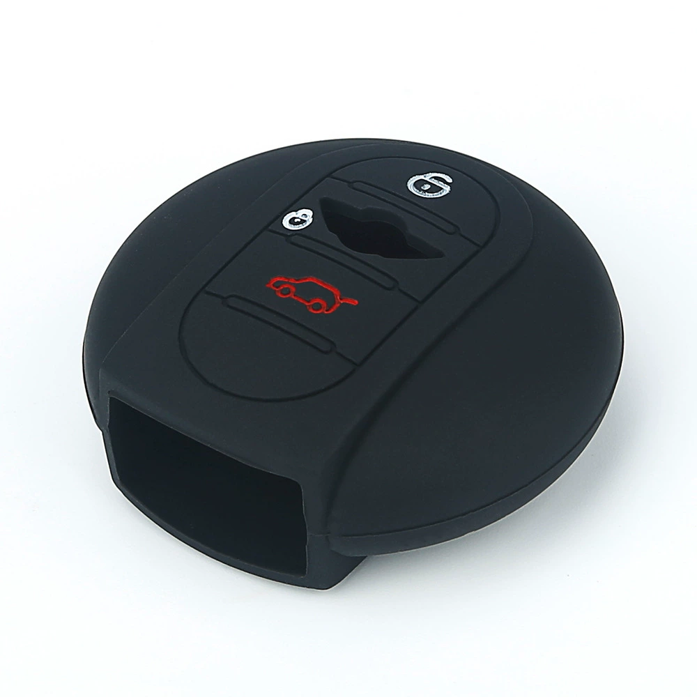 Small smart silicone key bag from soft rubber, remote control, 3 keys