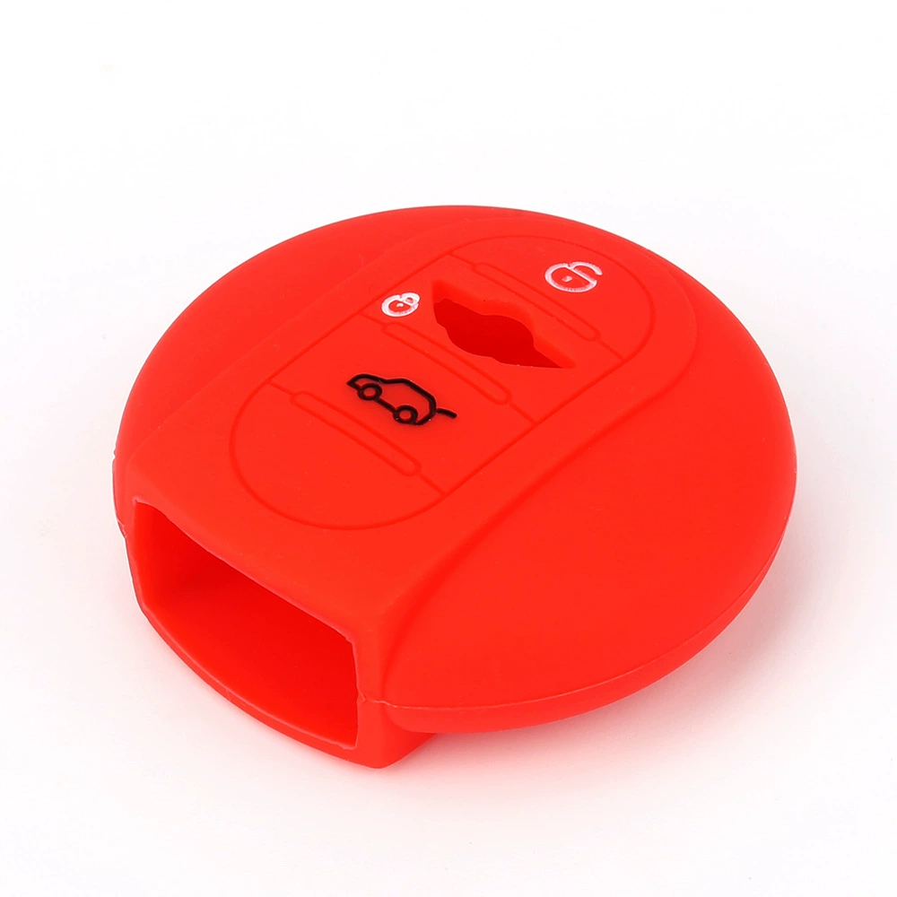 Small smart silicone key bag from soft rubber, remote control, 3 keys