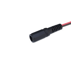 DC female to clip battery charging cable red and black clip cable battery power cable test cable 3A current