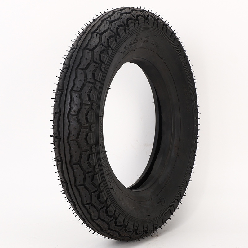 老年代步车摩托车3.00-8耐磨电动滑板车轮胎机车电摩内外轮胎加厚