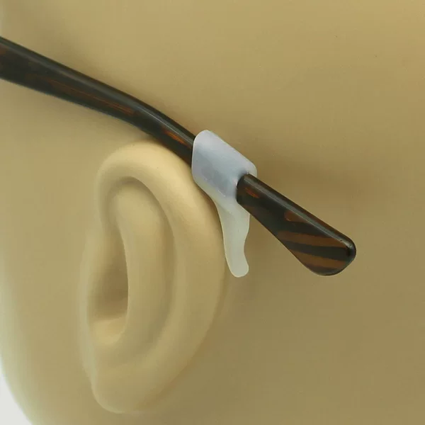 Glasses Silicone Anti-slip Sleeve Ear Hook Children's Proximity Mirror Leg Ear Fixed Ring Foot Cover Sports Anti-drop Ear Hook Ear Pin