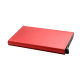 Factory wholesale aluminum alloy credit card case business card case automatic card case anti-degaussing RFID metal card case