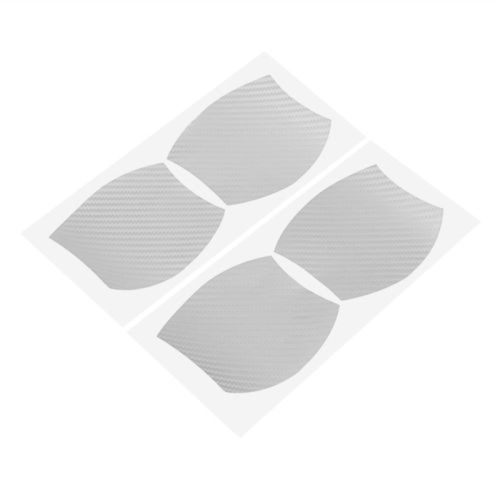 Cross-border car door wrist protector handle sticker protective film carbon fiber handle wrist car sticker 4pc package