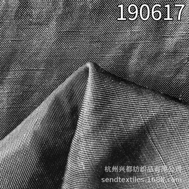 184g铜氨麻斜纹面料 33%铜氨67%麻 春夏女装外套面料 铜氨面料