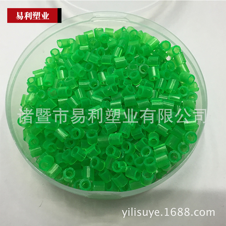 厂家直销彩色环保夜光耳机线塑料套管多色可选塑料套管拼豆烫珠