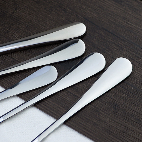 Stainless steel tableware set 1010, including spoon and dinner knife, solid western-style knife and fork, logo printed, tableware manufacturer wholesale
