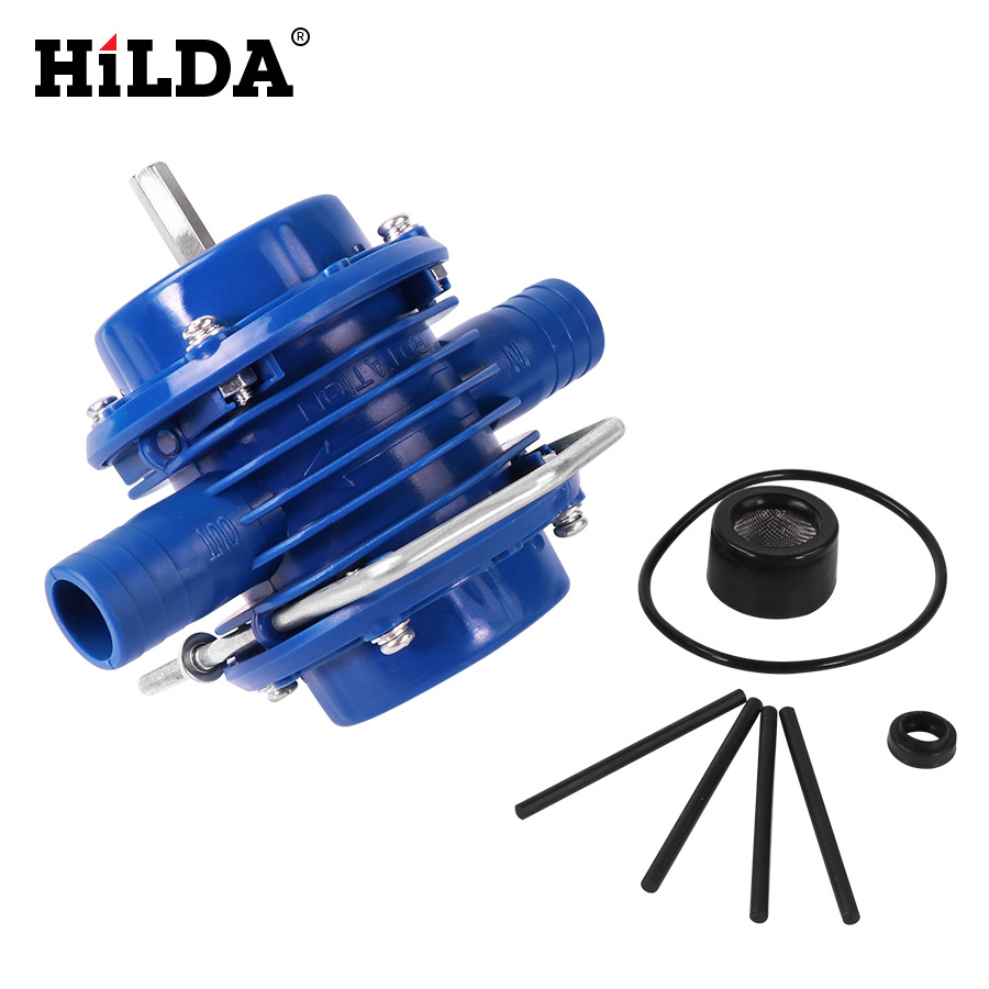 Venta directa de fábrica de bomba de agua para taladro eléctrico Hilda, máquina de lavado de autos, herramientas de jardinería, máquina de presión de agua