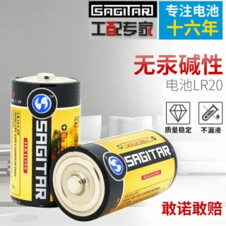 大号碱性电池 供应大号无汞碱性电池 LR20 D电池批发车位锁电池