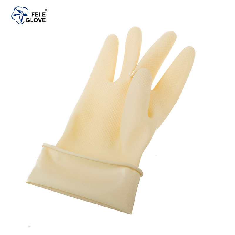 Carne tendón látex impermeable sitio de construcción resistente al desgaste hogar cocina impermeable habitación comida lavavajillas látex hogar guantes duraderos al por mayor