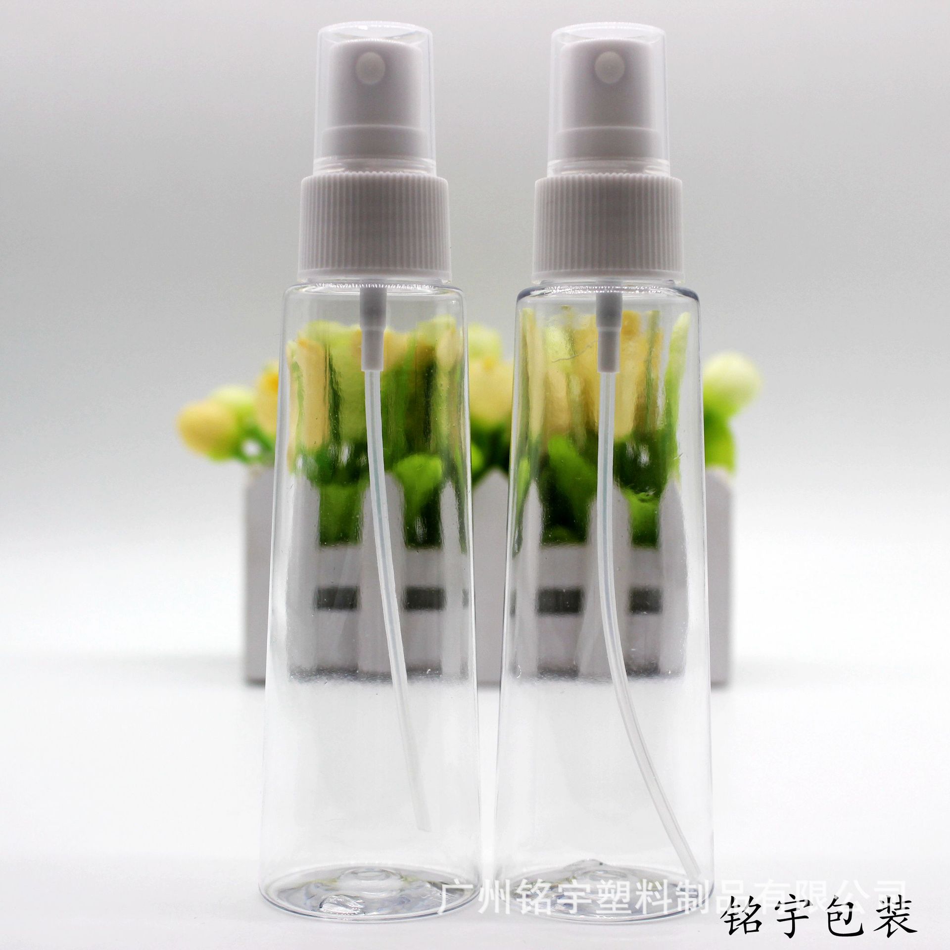 100ml圆柱形乳液瓶 100mlpet喷雾瓶 化妆品瓶 纯露瓶 pet塑料瓶