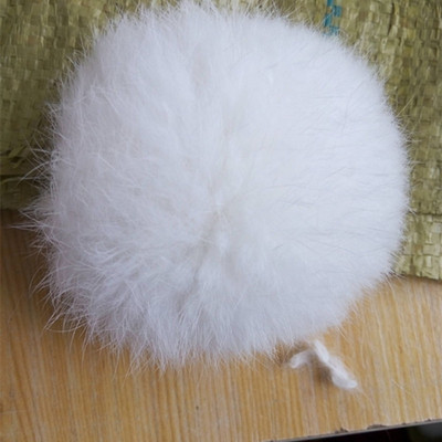 Factory Wholesale DIY Hat Fur Jewelry Rabbit 6.7.8 centimeter Hair ball leather and fur Pendant Fur Hair ball
