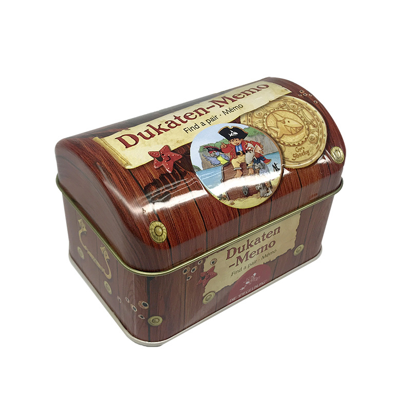 马口铁盒异形儿童玩具收纳包装铁盒长方形创意糖果礼品盒