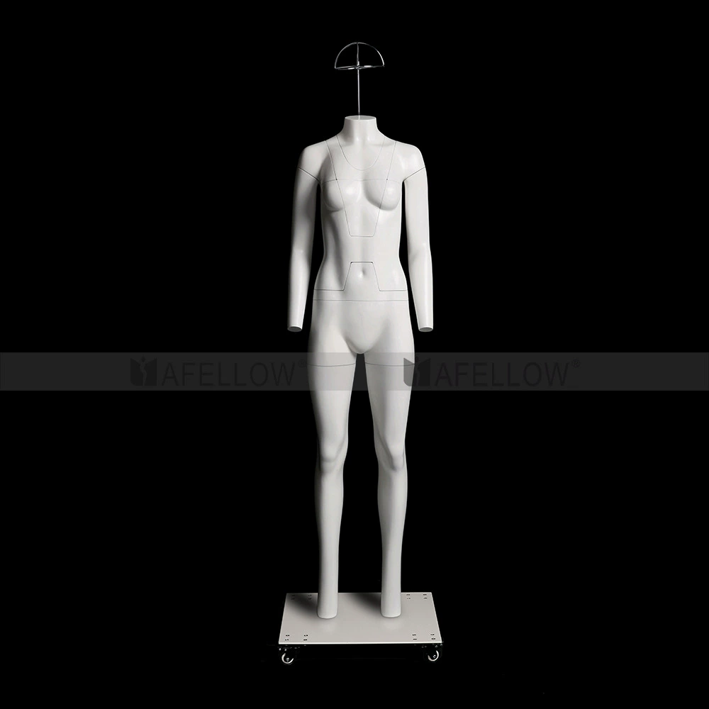 Invisible ghost removable universal fashionable matte white mannequin head