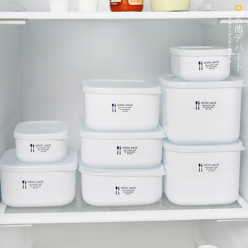 Japanese import fresh plastic storage box