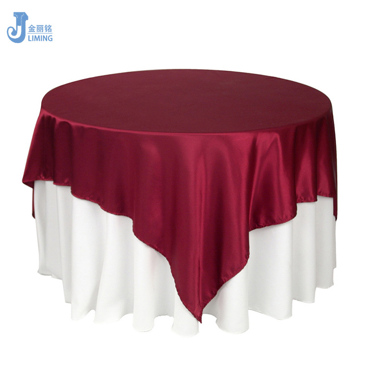 Fábrica al por mayor Hotel de la boda jacquard mantel de estilo europeo Hotel Mesa Redonda de algodón mantel de lino paño de comedor mantel colorido