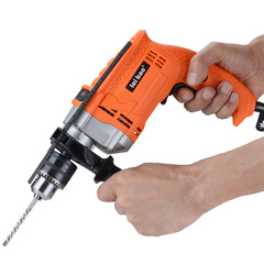Multi-functional impact drill, household drill, dual-purpose high-power pistol drill, power tools