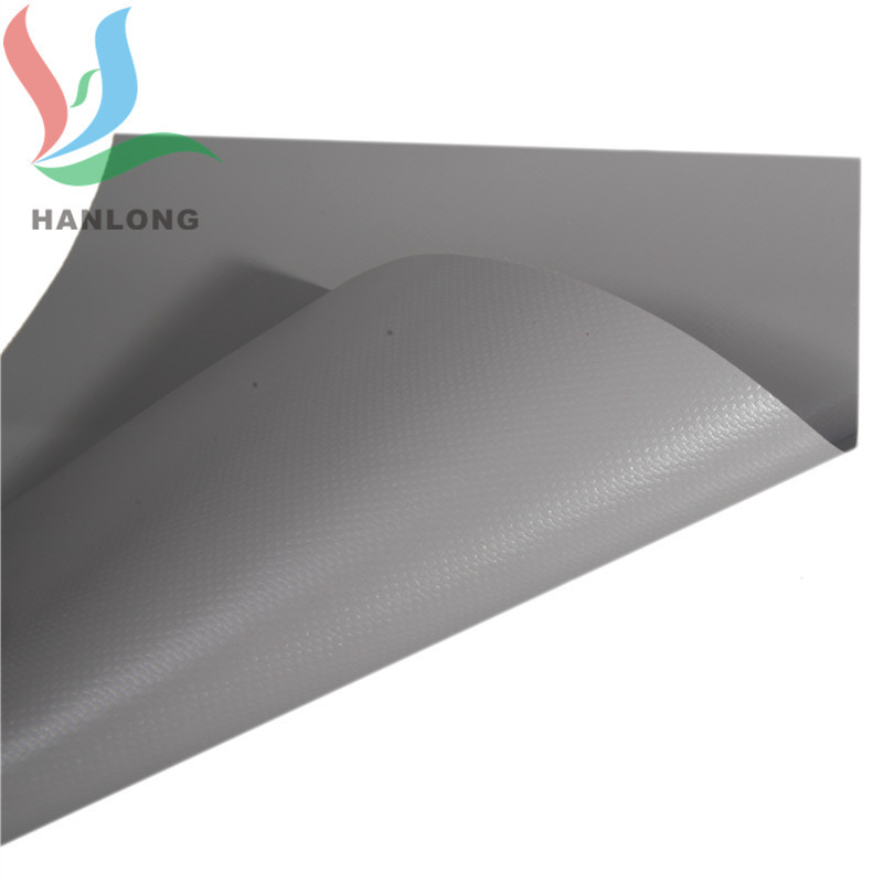 PVC刀刮充气面料 PVC涂层夹网布面料刀刮布充气水池布