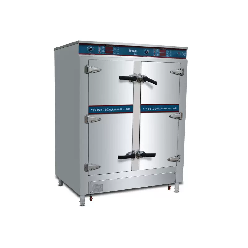 定制/商用大型蒸房 304不锈钢高压蒸饭柜 工厂酒店餐饮双门电蒸箱