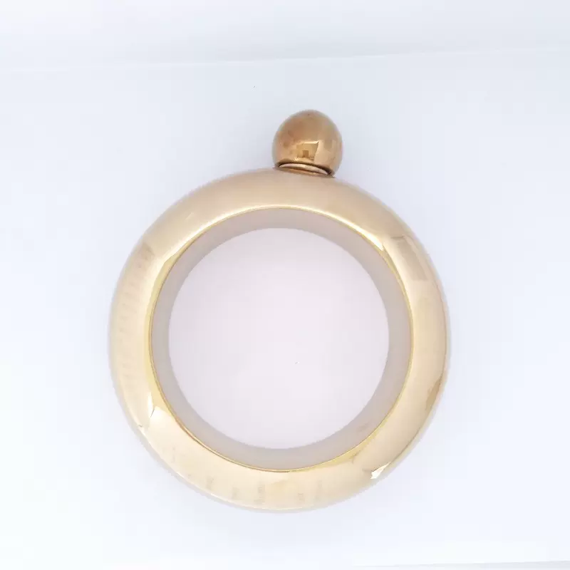 新款手镯酒壶漏斗 玫瑰金304不锈钢 圆形手环批发 亚马逊货源