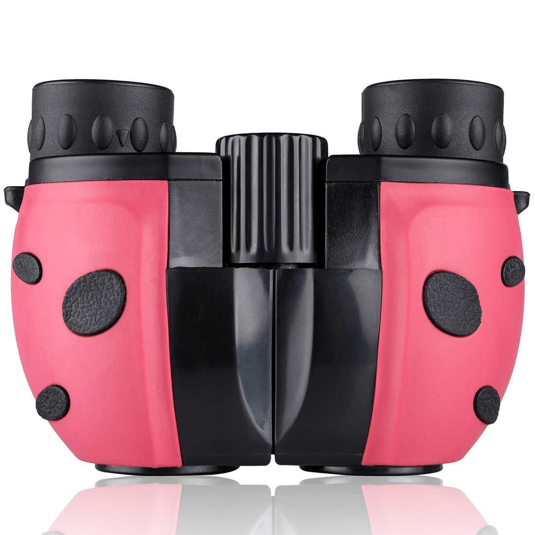 8x22高清高倍儿童光学玻璃保罗双筒望远镜