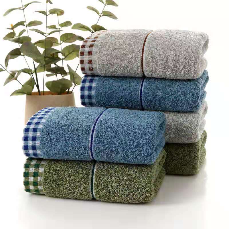 Manufacturer Wholesale Pure Cotton Face Towels, Solid Color Houndstooth Pattern, Absorbent, Daily Use, Supermarket, Company Gifts, All-Cotton Towels Manufacturer Wholesale Pure Cotton Face Towels, Solid Color Houndstooth Pattern, Absorbent, Daily Use, Supermarket, Company Gifts, All-Cotton Towels