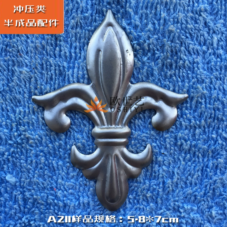 Aushiyi Wrought Iron Guardrail Iron Door Stamping Accessories & A211 Abstract Art Gun Head Spearhead Tip Aushiyi Wrought Iron Guardrail Iron Door Stamping Accessories & A211 Abstract Art Gun Head Spearhead Tip