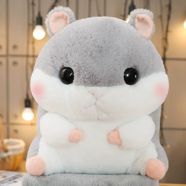 Gray hamster