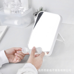 High-definition large single-sided square princess mirror folding portable makeup mirror desktop colorful makeup mirror wholesale