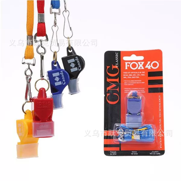Whistle Fox referee whistle FOX40 special whistle football basketball game track and field whistle non-nuclear treble