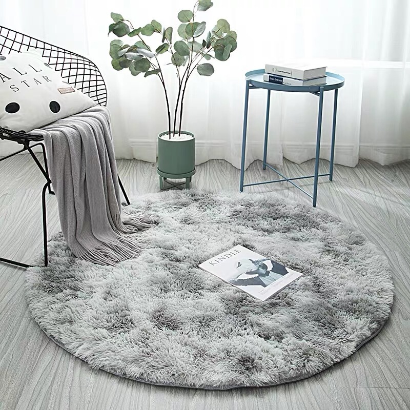 Ins Scandinavian Tie-Dye Gradient Carpet Factory Direct Sales Round Hanging Basket Chair Yoga Mat Living Room Floor Mat Plush Floor Ins Scandinavian Tie-Dye Gradient Carpet Factory Direct Sales Round Hanging Basket Chair Yoga Mat Living Room Floor Mat Plush Floor