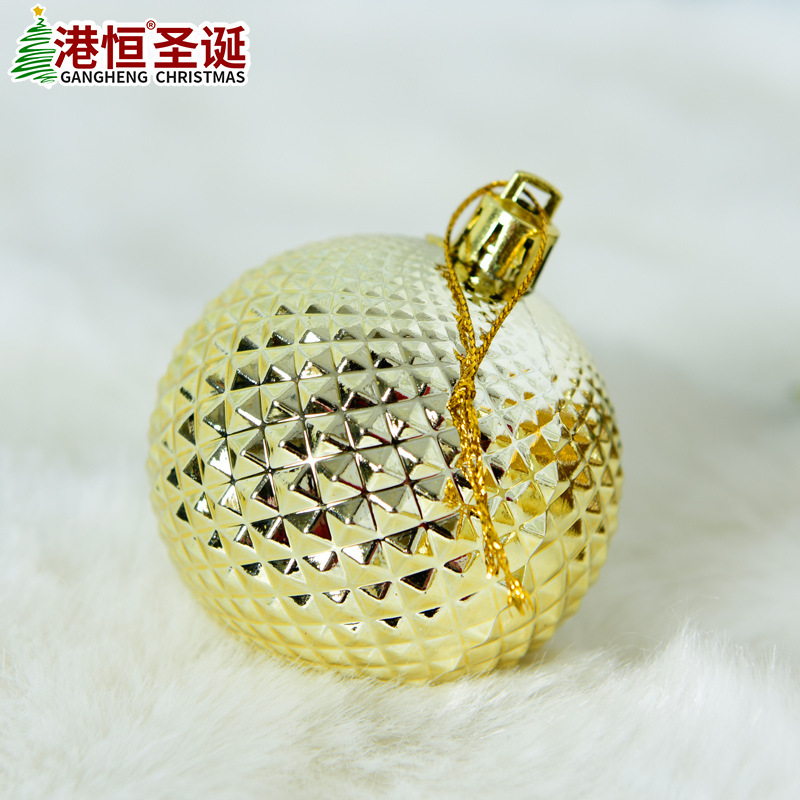 Navidad decoración colgante caja de regalo traje 5cm plástico BOLA DE Navidad Pino cono bolsa de regalo traje colgante