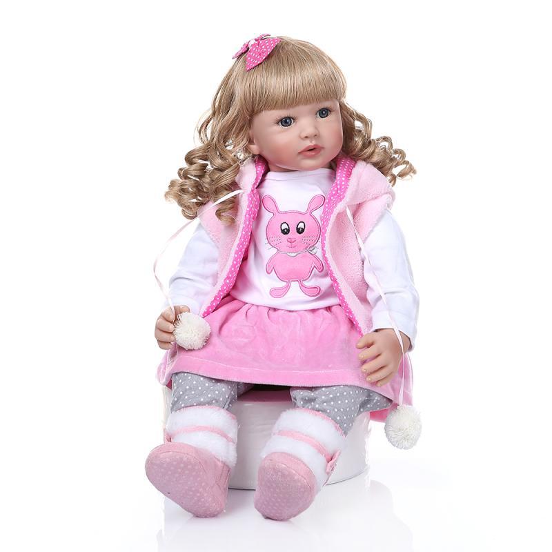 Muñeca Princesa NPK, Nueva, de Pelo Largo, Reborn, para Niños Pequeños, Suministro Transfronterizo para OZON y Amazon