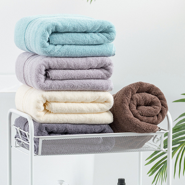 Winter cotton bath towel