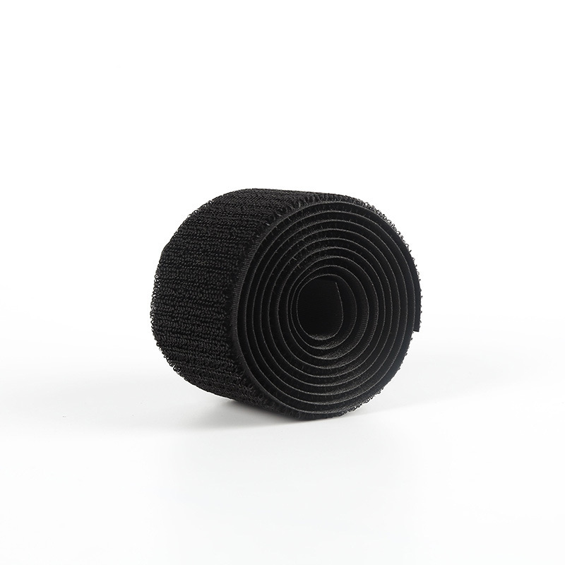 现货批发供应不抓毛 优质尼龙不起绒魔术贴毛面 可定彩色 切角