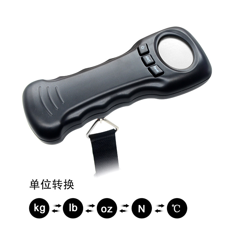 Promoción de la fábrica gran palo equipaje portátil escala digital regalo viaje al aire libre electrónica libra 50kg garantía