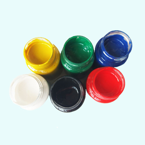 Source manufacturer print pigment 100ml black red children's creative handmade wooden board painting roller water-based ink
