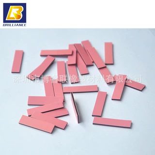 导电胶条/粉色高品质导电橡胶减震条 低电阻密封导电胶条厂家直供