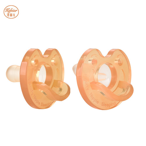 Pacifier for babies 0 to 3 to 6 months old and above, newborn baby anti-colic silicone 1-year-old sleeping artifact, super soft