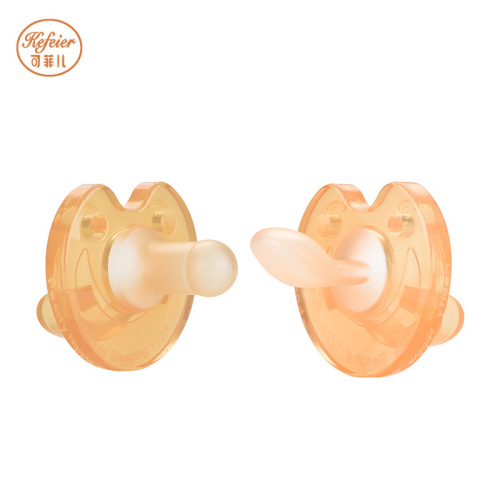 Pacifier for babies 0 to 3 to 6 months old and above, newborn baby anti-colic silicone 1-year-old sleeping artifact, super soft