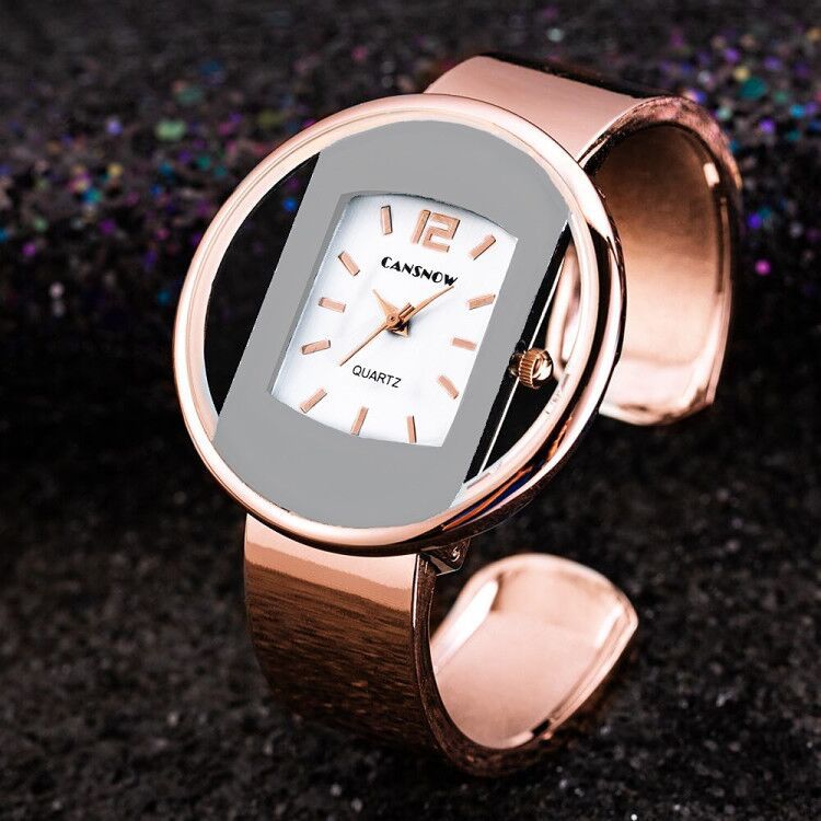 Moda nuevo reloj de mujer pulsera de correa de acero reloj de cuarzo estudiante de moda coreana AliExpress reloj de comercio exterior