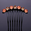 Hairgrip, hair accessory, hairpins, Korean style, flowered, wholesale