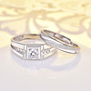 Ring, one size accessory for beloved, silver 925 sample, European style, simple and elegant design