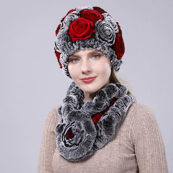 Black frost and red [parallel flowers]