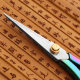 Lin Taizuo Vintage Small Scissors Stainless Steel Square Handle Scissors Household Embroidery Thread Head Window Cut Gift Scissors